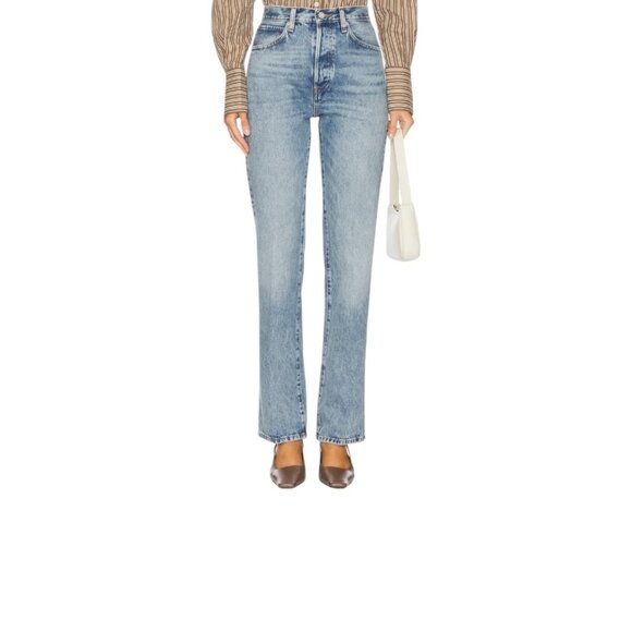 Frame Denim Vertical Straight Leg Jeans in Laurence Size 26 - Picture 9 of 11